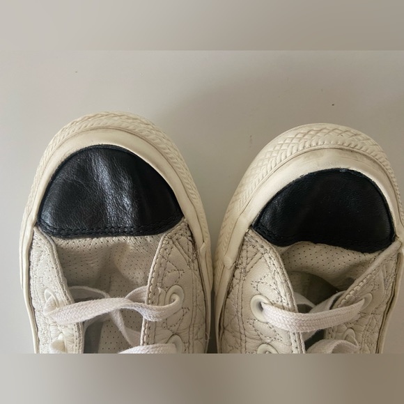 Converse Special Edition Zip Up Leather Hitops - Picture 5 of 8